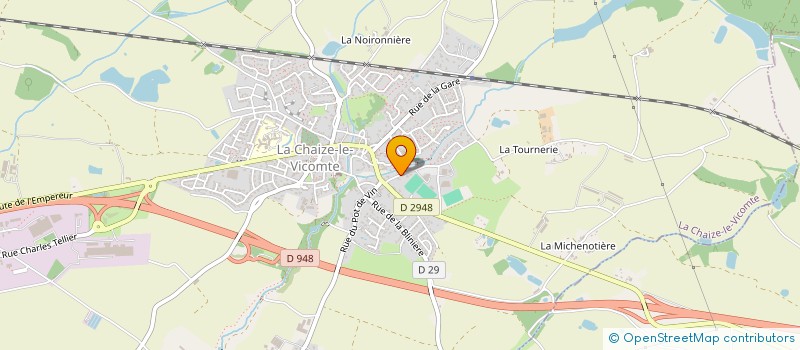 localisation de l'entreprise SMARTY'S  LA CHAIZE-LE-VICOMTE