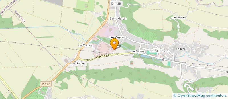 localisation de l'entreprise SMASH à SAINT-SAVIN