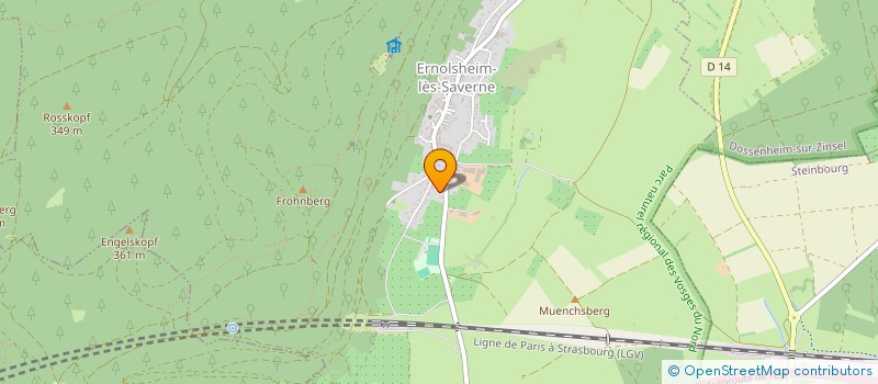 localisation de l'entreprise SMASH  ERNOLSHEIM-LES-SAVERNE