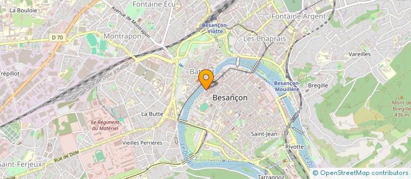 localisation de l'entreprise SMASH BURGERS BESANCON  BESANCON