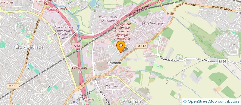 localisation de l'entreprise SMASH CLUB à TOULOUSE