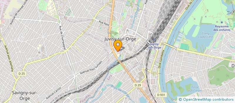 localisation de l'entreprise SMASH ESSONNE à JUVISY-SUR-ORGE