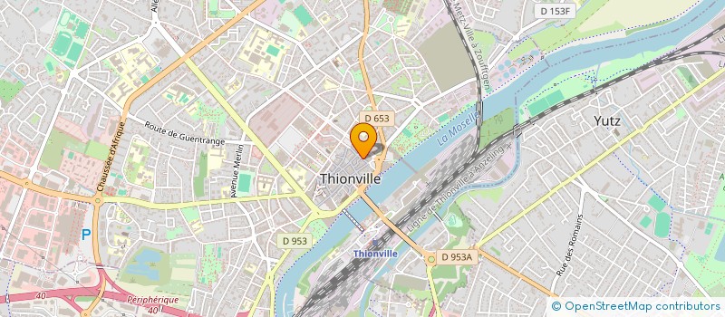 localisation de l'entreprise SMASH FRATELLI à THIONVILLE