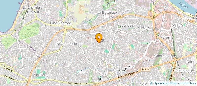 localisation de l'entreprise SMASH INTERACTIVE à ANGLET