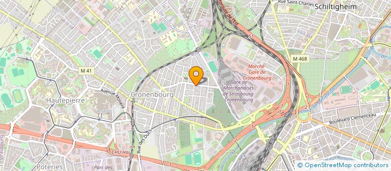 localisation de l'entreprise SMASH STRASBOURG à STRASBOURG