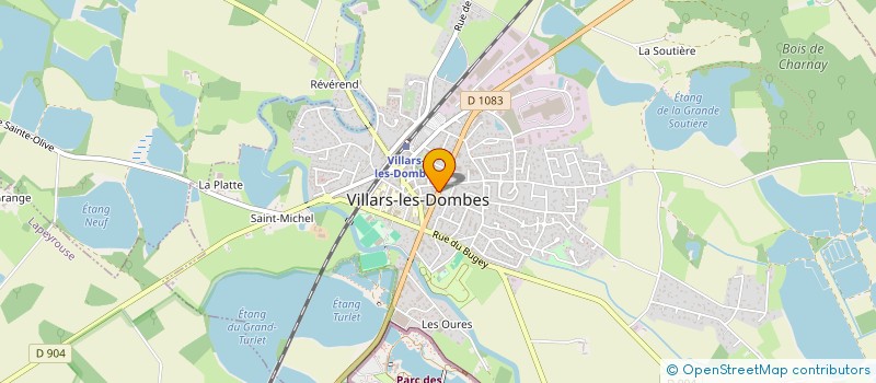 localisation de l'entreprise SMAT DISCOUNT à VILLARS-LES-DOMBES