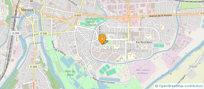 localisation de l'entreprise SMAT HEDHLI à MEAUX