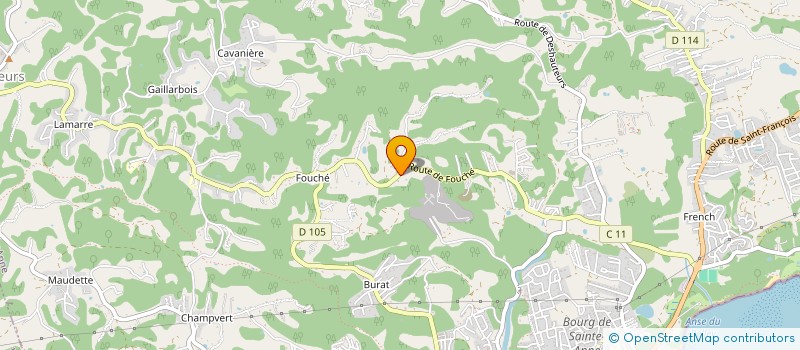 localisation de l'entreprise SMATCH à SAINTE-ANNE