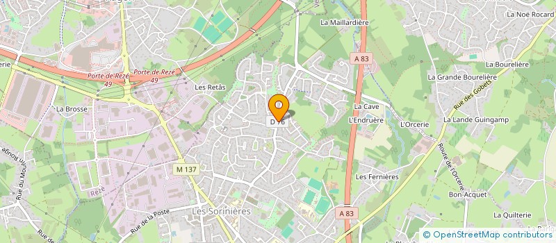 localisation de l'entreprise SMATCH CONSEIL à LES SORINIERES