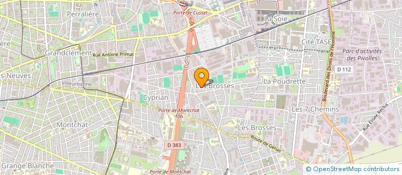 localisation de l'entreprise SMATCH69009  LYON