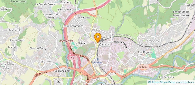 localisation de l'entreprise SMATCHS à ANNECY