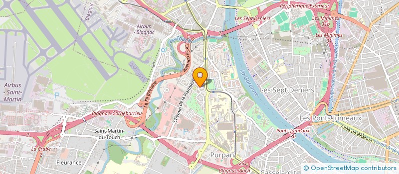 localisation de l'entreprise SMATI-PUJOL à TOULOUSE