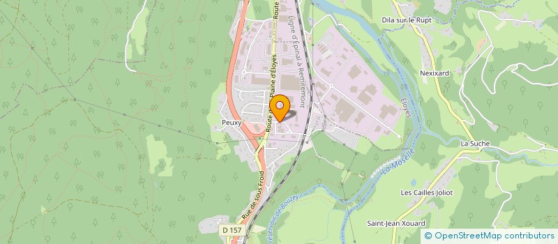 localisation de l'entreprise SMATLEV à SAINT-NABORD
