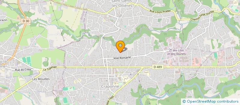 localisation de l'entreprise SMAUCARRE  CRAPONNE