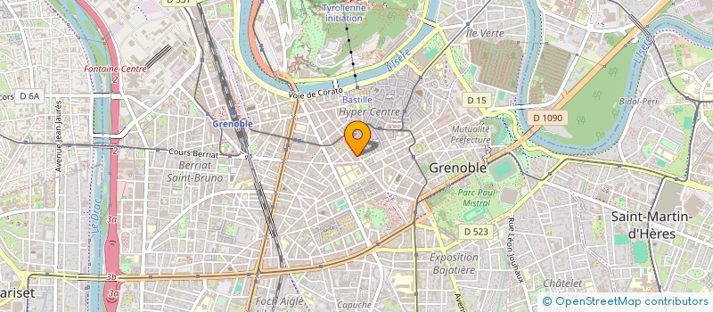 localisation de l'entreprise SMAUG à GRENOBLE