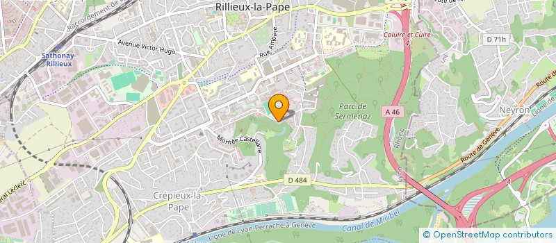 localisation de l'entreprise SMAV à RILLIEUX-LA-PAPE