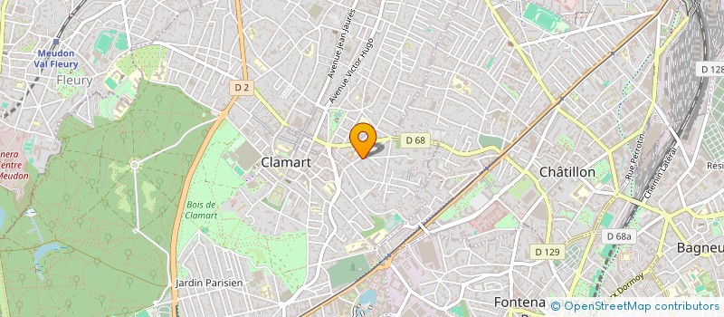 localisation de l'entreprise SMAWL à CLAMART