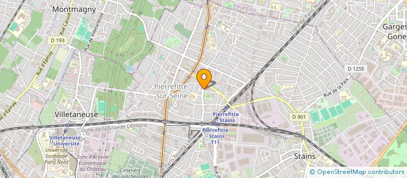 localisation de l'entreprise SMAY WORLD à PIERREFITTE-SUR-SEINE