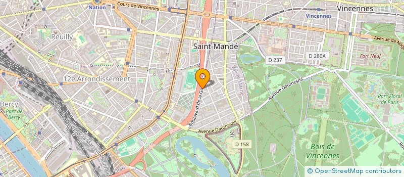 localisation de l'entreprise SMB 113 à SAINT-MANDE