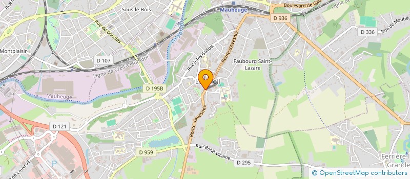 localisation de l'entreprise SMB  LOUVROIL