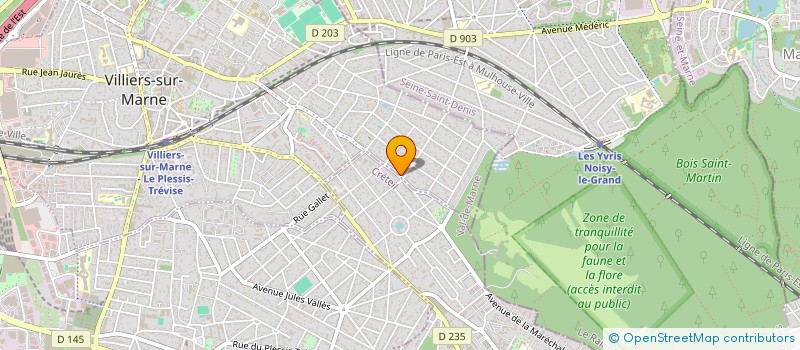 localisation de l'entreprise SMB  VILLIERS-SUR-MARNE