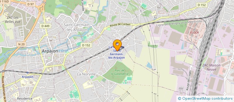 localisation de l'entreprise SMB à LA NORVILLE