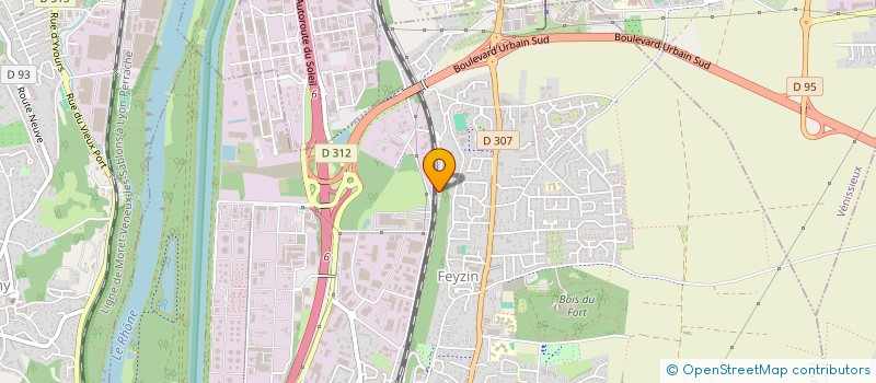 localisation de l'entreprise SMB  FEYZIN