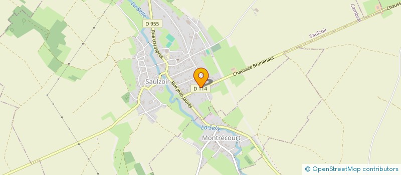 localisation de l'entreprise SMB  SAULZOIR