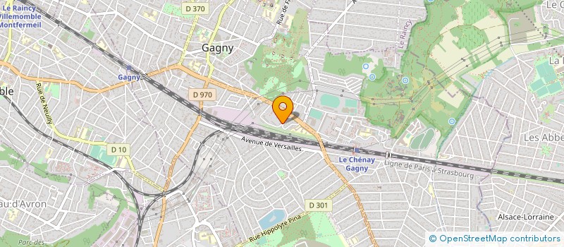 localisation de l'entreprise SMB à GAGNY