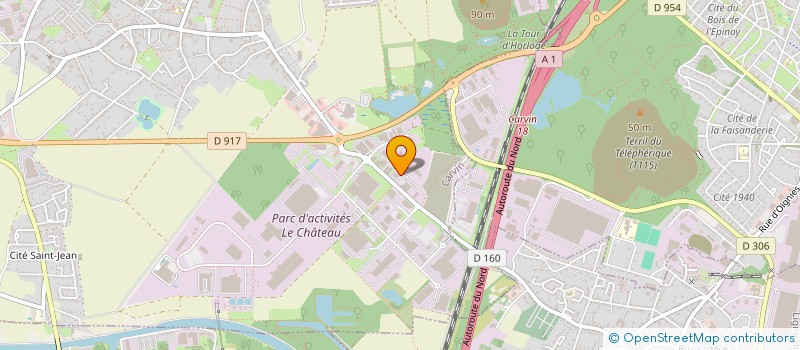 localisation de l'entreprise SMB  CARVIN