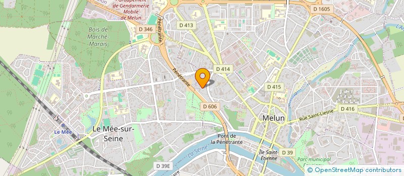 localisation de l'entreprise SMB à MELUN