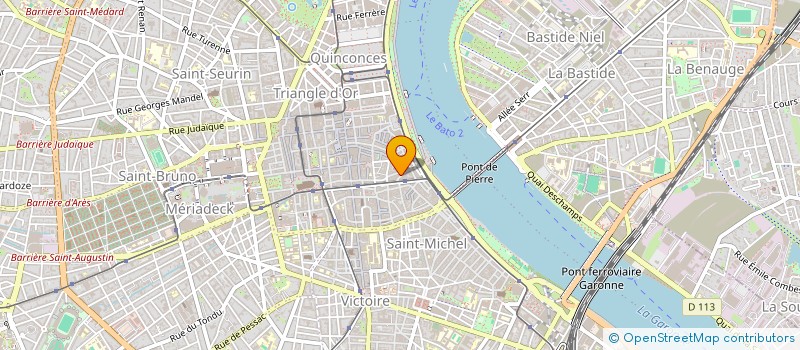 localisation de l'entreprise SMB  BORDEAUX