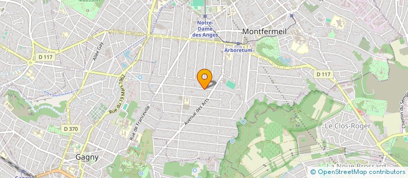 localisation de l'entreprise SMB  MONTFERMEIL