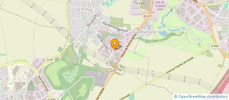 localisation de l'entreprise SMB à LA COURNEUVE