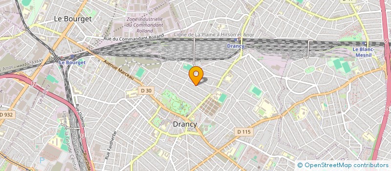 localisation de l'entreprise SMB à DRANCY