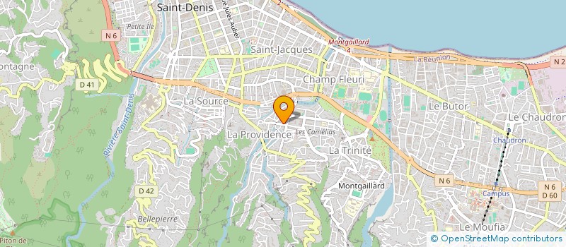 localisation de l'entreprise SMB à SAINT-DENIS