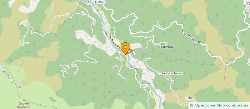 localisation de l'entreprise SMB  BURZET