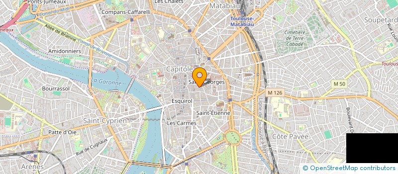 localisation de l'entreprise SMB BOULBONNE  TOULOUSE