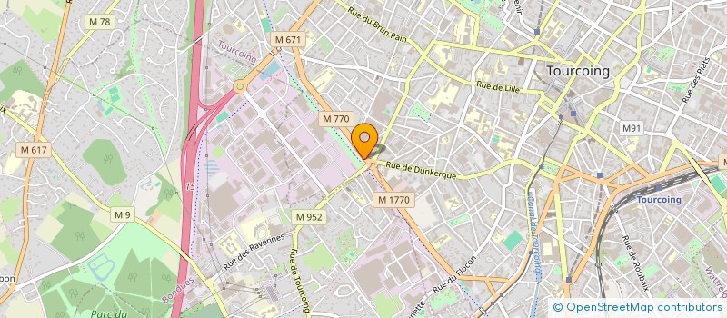 localisation de l'entreprise SMB&CIE  TOURCOING