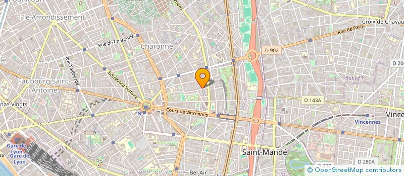 localisation de l'entreprise SMB CONCEPT  PARIS