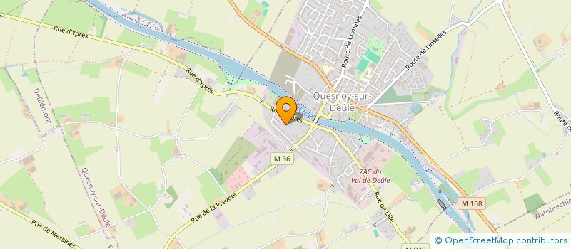 localisation de l'entreprise SMB CONSEILS  QUESNOY-SUR-DEULE