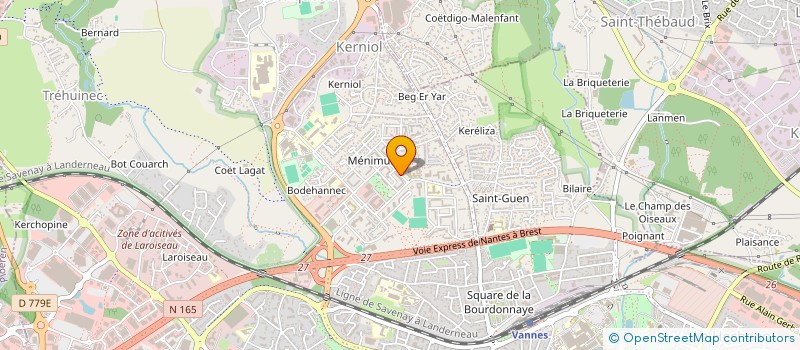 localisation de l'entreprise SMB CONSTRUCTION à VANNES