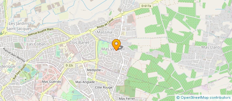 localisation de l'entreprise SMB CONSTRUCTIONS  PERPIGNAN