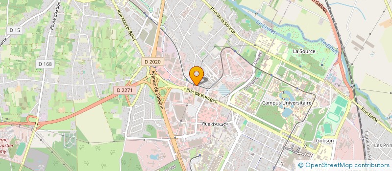 localisation de l'entreprise SMB DEVELOPPEMENT à OLIVET