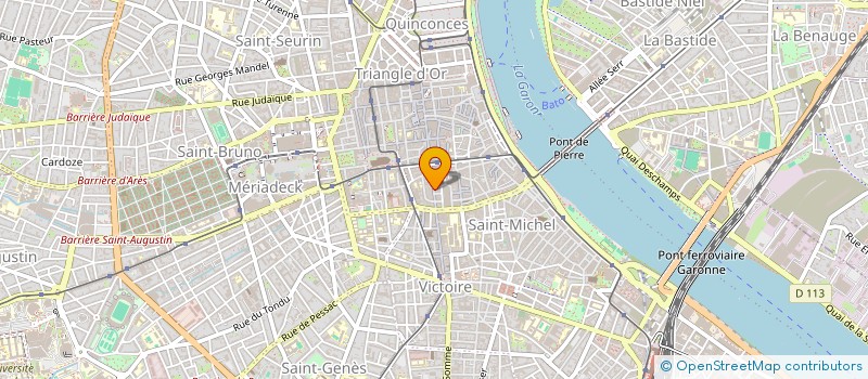 localisation de l'entreprise SMB DISTRIBUTION à BORDEAUX