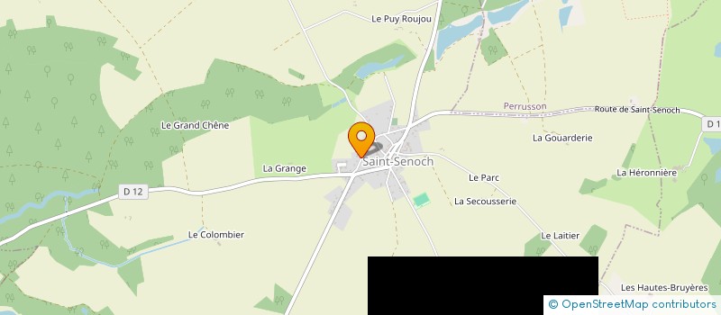 localisation de l'entreprise SMB GESTION  SAINT-SENOCH