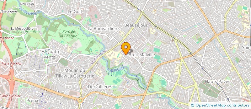 localisation de l'entreprise SMB IMMO  NANTES