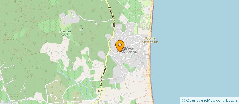 localisation de l'entreprise SMB RAMATUELLE  RAMATUELLE