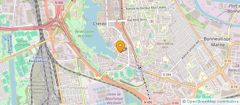 localisation de l'entreprise SMB SEN'DRIVE  CRETEIL