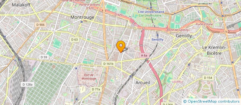localisation de l'entreprise SMB TRANSPORT à GENTILLY